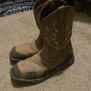 Ariat Men's Overdrive Pull On Work Boots - Composite Toe Size 11